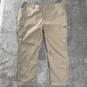 Duluth Trading Cargo Pants Womens 26x31 Khaki Utility Outdoor Hiking Tan Pockets